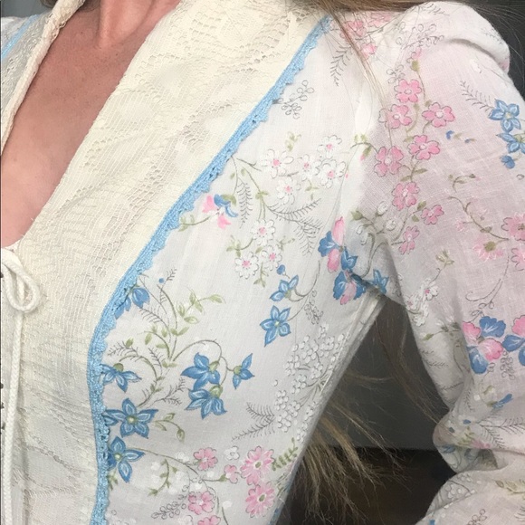 SOLD Gunne Sax style prairie maxi size XS - Picture 4 of 8